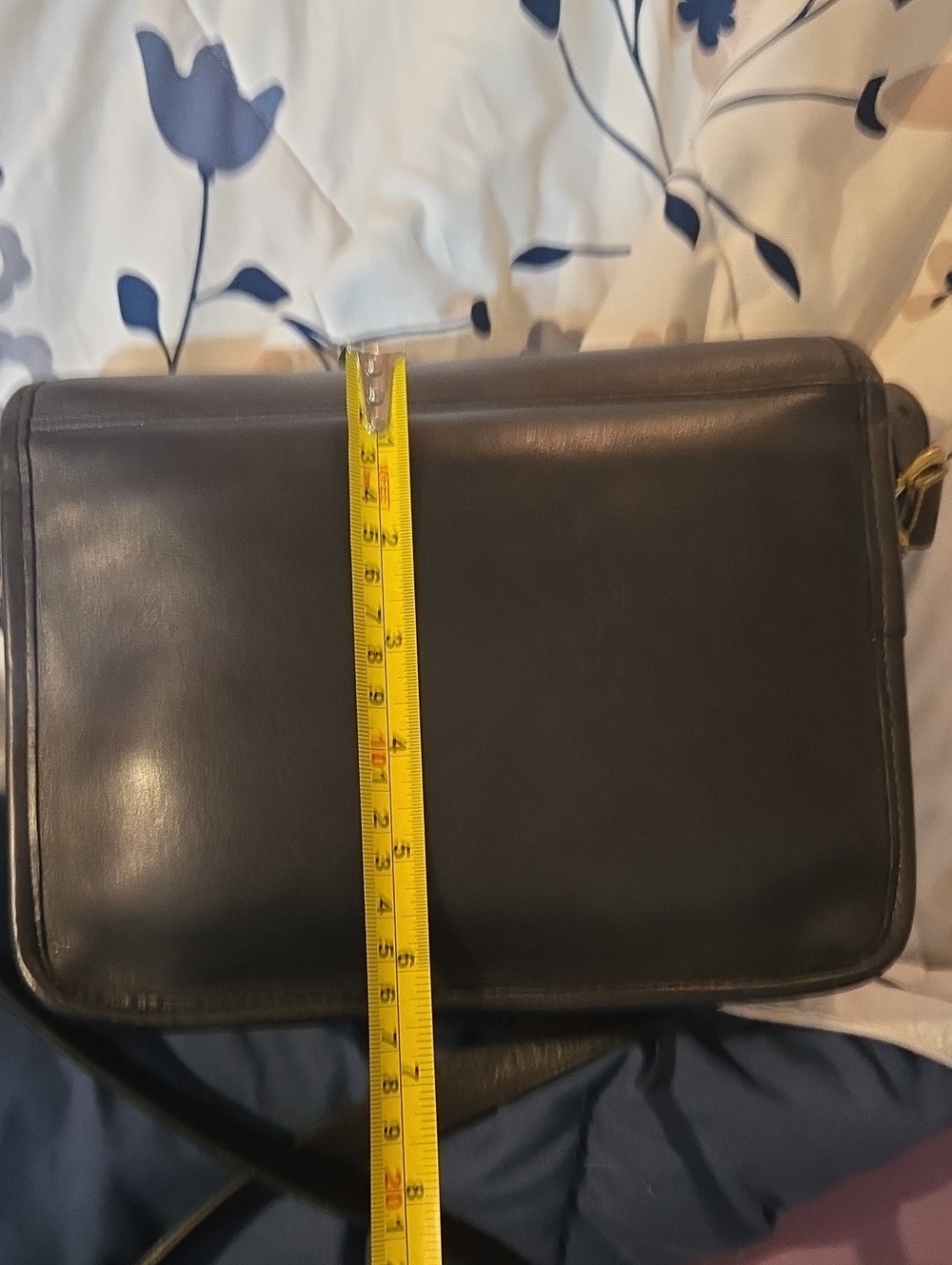 Coach Saddle Bag Black Vintage - Picture 10 of 11